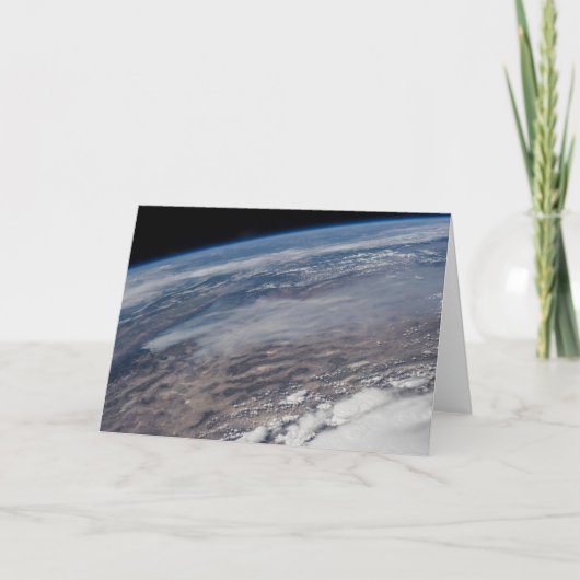 Waldbrände rund um den Yosemite Nationalpark. Karte (Vorderseite)