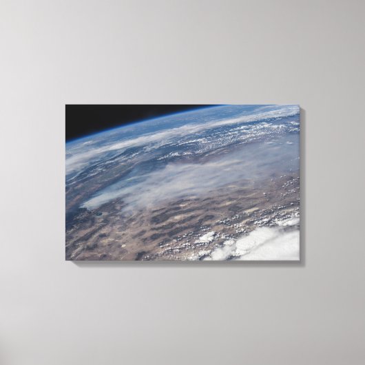 Waldbrände rund um den Yosemite Nationalpark. Leinwanddruck (Vorderseite)