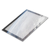 Waldbrände rund um den Yosemite Nationalpark. Notizblock (angewinkelt)