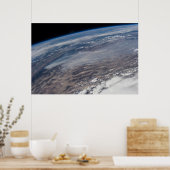 Waldbrände rund um den Yosemite Nationalpark. Poster (Küche)