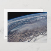 Waldbrände rund um den Yosemite Nationalpark. Postkarte (Vorne/Hinten)