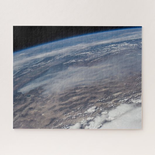 Waldbrände rund um den Yosemite Nationalpark. Puzzle (Horizontal)