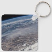 Waldbrände rund um den Yosemite Nationalpark. Schlüsselanhänger (Rückseite)