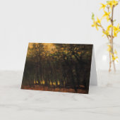 Waldbrände (von Laszlo Mednyanszky) Karte (Gelbe Blume)