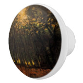 Waldbrände (von Laszlo Mednyanszky) Keramikknauf (Rechts)