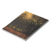 Waldbrände (von Laszlo Mednyanszky) Notizblock (Rotiert)