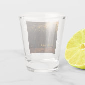 Waldbrände (von Laszlo Mednyanszky) Schnapsglas (Rückseite)