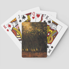 Waldbrände (von Laszlo Mednyanszky) Spielkarten