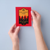 Waldbrandverhütung Flyer (Gruppe)