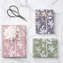 Waldbrise Minimalistische Botanische Silhouette