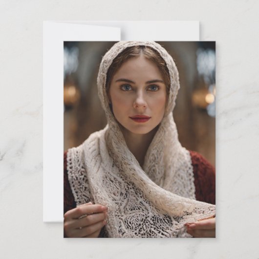 Waldbrücke Dankeskarte (Vorderseite)