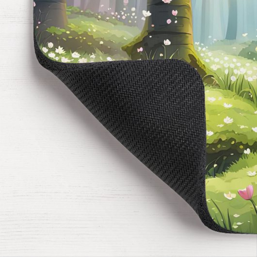 Waldbrunnen Mousepad (Ecke)