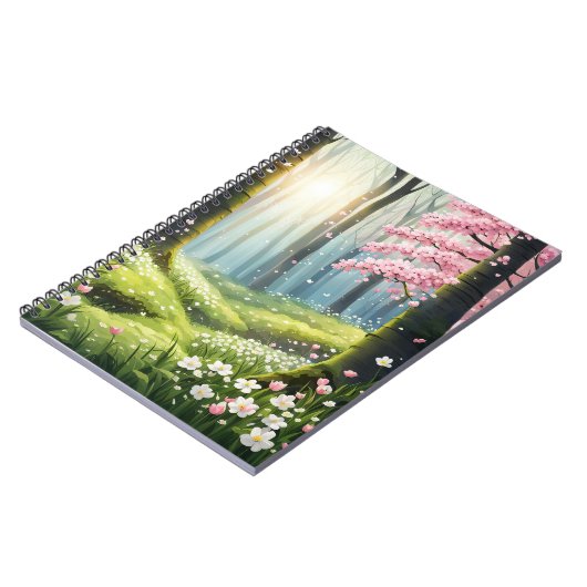 Waldbrunnen Notizblock (Linke Seite)