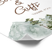 Waldbücher und Geschenke Poster (Ecke)