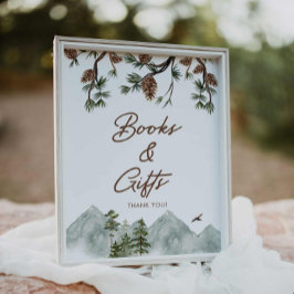 Waldbücher und Geschenke Poster