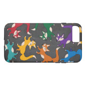 Waldbunter niedlicher Fuchskasten Case-Mate iPhone Hülle (Rückseite (Horizontal))