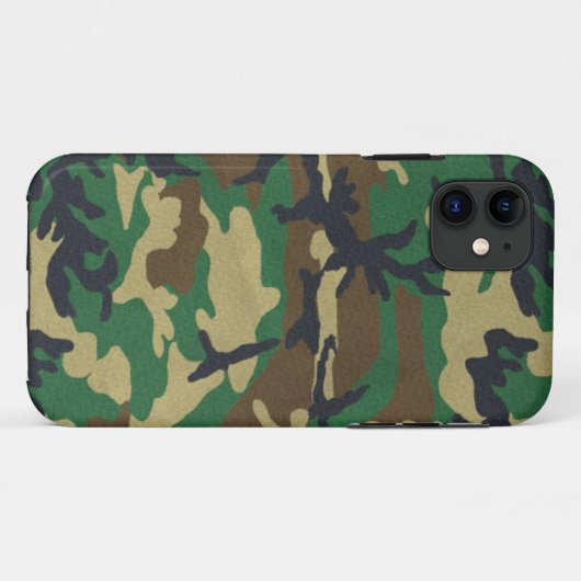 WaldCamouflage Case-Mate iPhone Hülle (Rückseite (Horizontal))