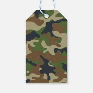 WaldCamouflage Geschenkanhänger