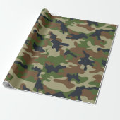 WaldCamouflage Geschenkpapier (Ungerollt)