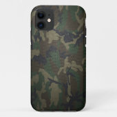 WaldCamouflage-Gewebe Case-Mate iPhone Hülle (Rückseite)