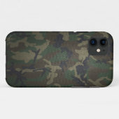 WaldCamouflage-Gewebe Case-Mate iPhone Hülle (Rückseite (Horizontal))