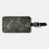 WaldCamouflage-Gewebe Gepäckanhänger (Vorderseite horizontal)