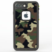 WaldCamouflage kundenspezifischer iPhone Fall (Rückseite)