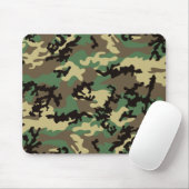 WaldCamouflage Mousepad (Mit Mouse)