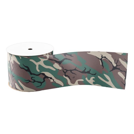 WaldCamouflage Ripsband (Spule)