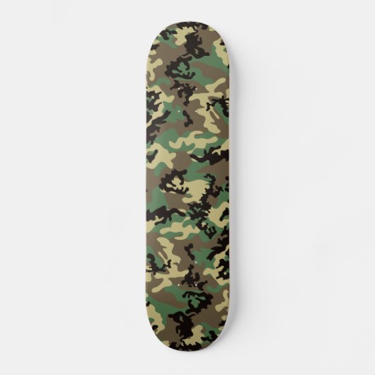 WaldCamouflageSkateboard Skateboard (Vorderseite)