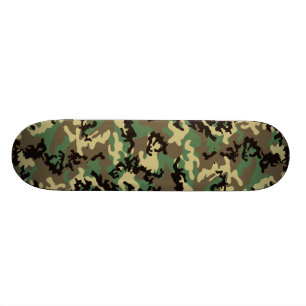 WaldCamouflageSkateboard Skateboard