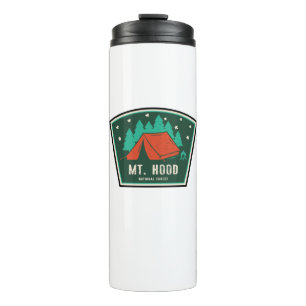 Waldcampen im Mt. Hood National Forest Thermosbecher