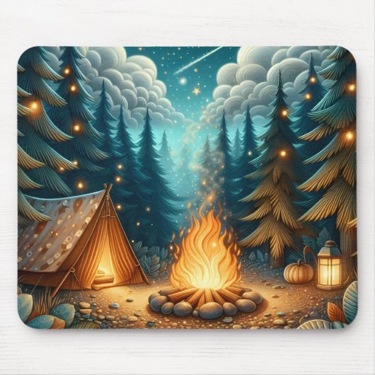 Waldcamping Mousepad (Vorne)