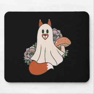 Waldcore-Fuchs-Whimsigoth-Vintage-Halloween-Geist Mousepad