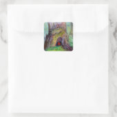 Waldcore Marienkäfer Sticker mit Gruß (Tasche)