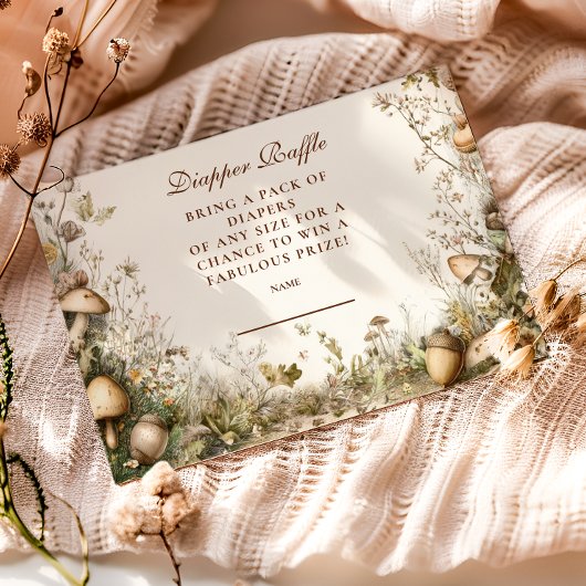 Walddiapper Raffle Begleitkarte