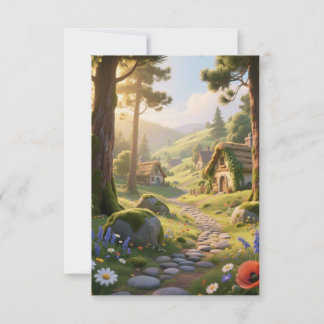 Walddorf Dankeskarte