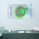 Walddrache Banner (Messeveranstaltung)