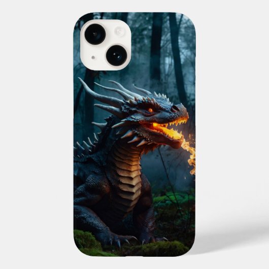 Walddrache Case-Mate iPhone Hülle (Rückseite)