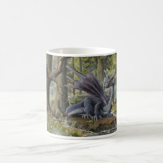Walddrache - durch Marc-André Huot Kaffeetasse (Mittel)