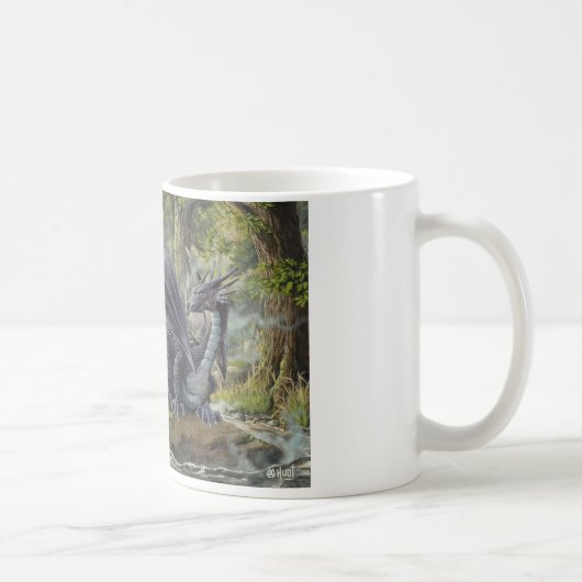 Walddrache - durch Marc-André Huot Kaffeetasse (Rechts)