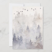 Walddusche Einladung (Rückseite)