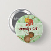 Waldeichel-Knopf Button (Vorne & Hinten)