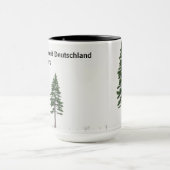 Waldeinsamkeit Nature Lover Personalized Tasse (Zentrum)