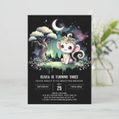 Waldelaffe Einladung (Stehend Vorderseite)