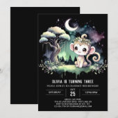 Waldelaffe Einladung (Vorne/Hinten)