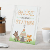 Waldeland Camper Onesi Wandern neben dem Wasser Sockelschild (In SItu)