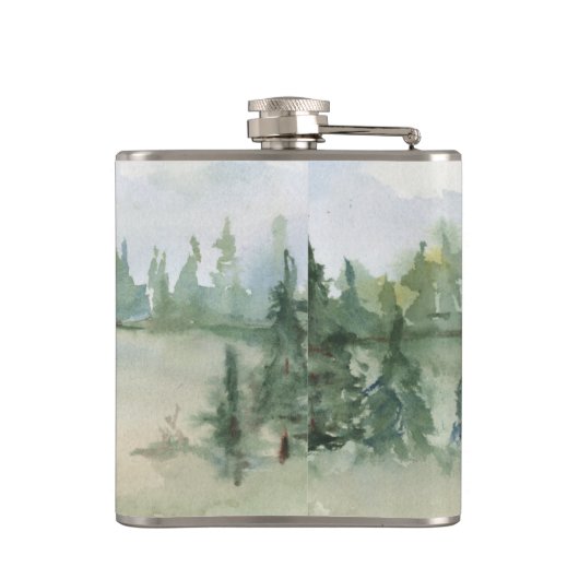 Waldeland Dei Vinyl Wrapped Flask Flachmann (Rückseite)