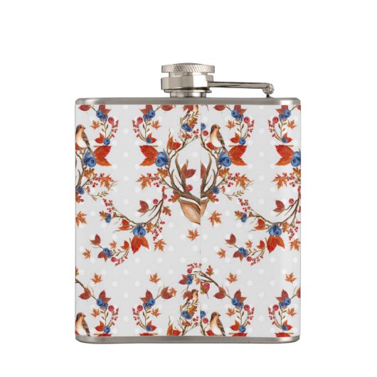 Waldeland Dei Vinyl Wrapped Flask Flachmann (Rückseite)