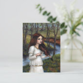 Waldelandgel Postkarte (Stehend Vorderseite)